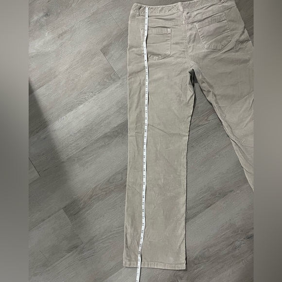 Cream Corduroy Pants - Picture 2 of 5
